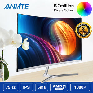 23.8 inch  FHD Hdmi HDR Curved TFT LCD Monitor