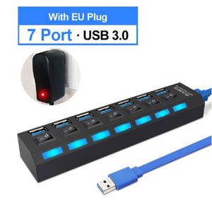 USB Splitter Multi USB 3.0 2.0 HUB